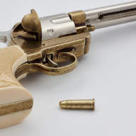 Револьвер Кольт Peacemaker, 45 калибр, США, 1873 г. (макет, ММГ) DE-1108-L - Револьвер Кольт Peacemaker, 45 калибр, США, 1873 г. (макет, ММГ) DE-1108-L