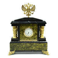 Часы из камня ГЕРБ РФ AZRK-1317588n - Часы из камня ГЕРБ РФ AZRK-1317588n