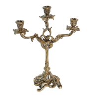 Канделябр бронзовый на 3 свечи ТРЕС ВЕЛЛО BP-14030-D
