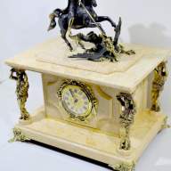 Часы-сейфы из итальянского мрамора ГЕОРГИЙ ПОБЕДОНОСЕЦ AZS047S023 - Часы-сейфы из итальянского мрамора ГЕОРГИЙ ПОБЕДОНОСЕЦ AZS047S023