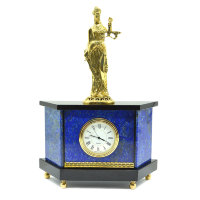 Часы из лазурита и долерита ФЕМИДА AZR-3740231