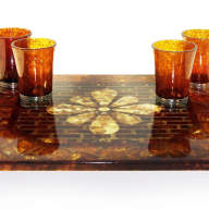 Чайный столик из янтаря AZJ-SHD-5m/chai - Чайный столик из янтаря AZJ-SHD-5m/chai