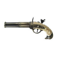 Пистолет трёхствольный, Франция, XVIII век DE-5306 - Пистолет трёхствольный, Франция, XVIII век DE-5306