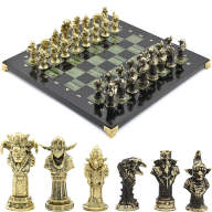 Шахматы подарочные ГОБЛИНЫ AZRK-1310117-3 - Шахматы подарочные ГОБЛИНЫ AZRK-1310117-3