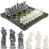Шахматы подарочные из камня РУССКИЕ СКАЗКИ AZRK-1318973-1