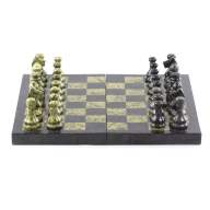 Настольная игра Шахматы+ Нарды+Шашки 3 в 1 из камня AZY-121468 - Настольная игра Шахматы+ Нарды+Шашки 3 в 1 из камня AZY-121468