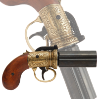 Револьвер ПЕПЕРБОКС, 6 стволов, Англия DE-5071