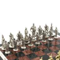Шахматы из камня РУССКИЕ ВИТЯЗИ AZY-123375 - Шахматы из камня РУССКИЕ ВИТЯЗИ AZY-123375