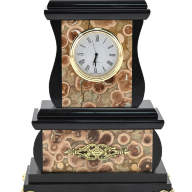 Часы каминные из яшмы ОРЁЛ AZRK-3301260cy - Часы каминные из яшмы ОРЁЛ AZRK-3301260cy