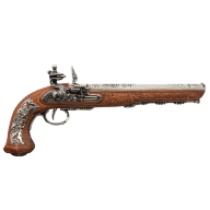 Пистолет дуэльный, изготовлен мастером Буте, 1810 г DE-1084-NQ - Пистолет дуэльный, изготовлен мастером Буте, 1810 г DE-1084-NQ
