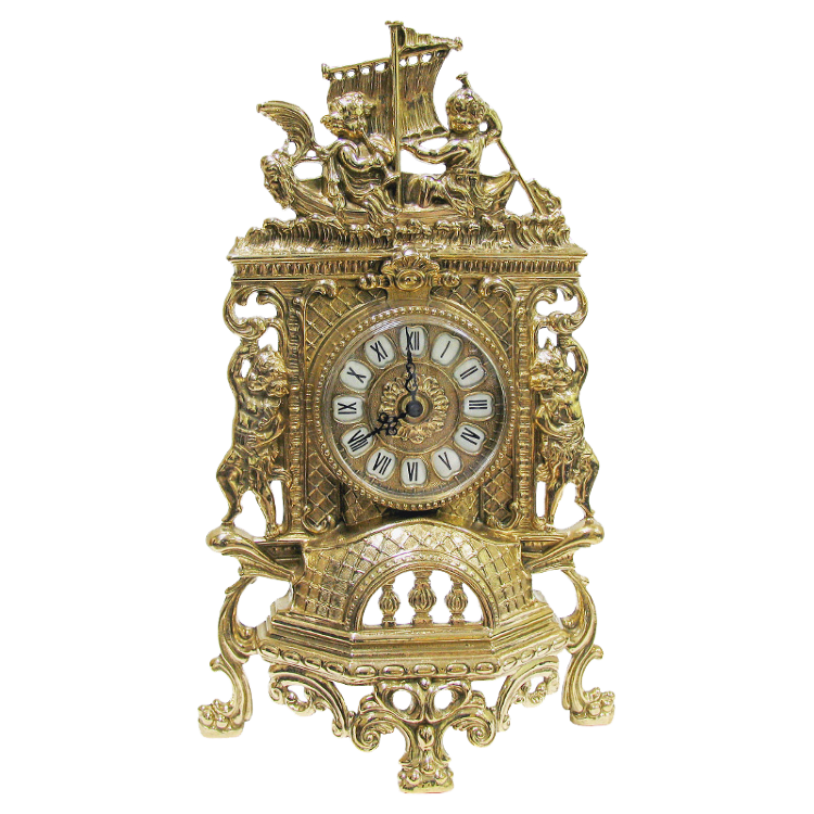 Часы каминные КОРАБЛЬ (плоские) AL-82-100