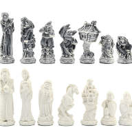 Шахматы подарочные из камня РУССКИЕ СКАЗКИ AZRK-1318973-2 - Шахматы подарочные из камня РУССКИЕ СКАЗКИ AZRK-1318973-2