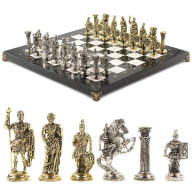 Шахматы из камня РИМСКИЕ ВОИНЫ AZY-120706 - Шахматы из камня РИМСКИЕ ВОИНЫ AZY-120706
