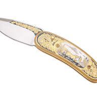 Складной нож ЛИСА С УТКОЙ AZS029.Г.2-49 - Складной нож ЛИСА С УТКОЙ AZS029.Г.2-49