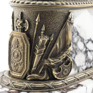 Часы каминные из мрамора и бронзы ГЕОРГИЙ ПОБЕДОНОСЕЦ AZRK-1317507 - Часы каминные из мрамора и бронзы ГЕОРГИЙ ПОБЕДОНОСЕЦ AZRK-1317507