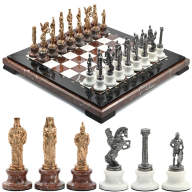 Шахматы из камня АЛЕКСАНДР МАКЕДОНСКИЙ AZRK-1318858-1 - Шахматы из камня АЛЕКСАНДР МАКЕДОНСКИЙ AZRK-1318858-1