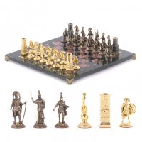 Шахматы подарочные из камня СПАРТА AZY-121350