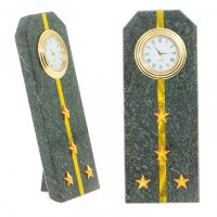 Часы-погон из камня КАПИТАН ТАМОЖНИ AZY-122514