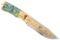 Нож подарочный украшенный ТАЙГА RO9808