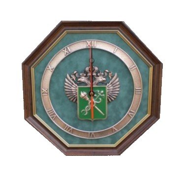 Часы настенные ЭМБЛЕМА ТАМОЖНИ GT-12-077