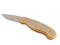 Складной подарочный нож ТИГР AZS029.2М-24