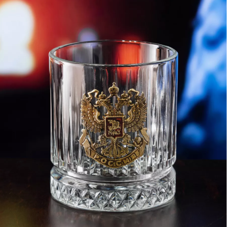 Бокал для виски ГЕРБ РФ GP-130001545