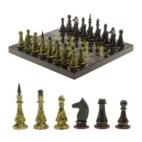 Шахматы подарочные из камня КЛАССИЧЕСКИЕ AZY-124673