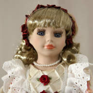 Кукла фарфоровая на подставке YF-161197 - Кукла фарфоровая на подставке YF-161197