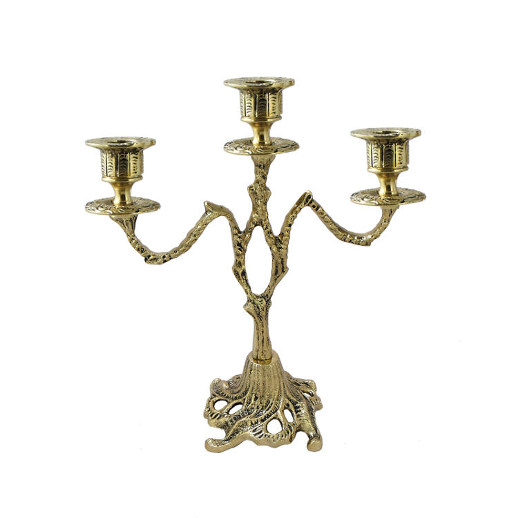 Канделябр бронзовый на 3 свечи АСТИ BP-14038-D