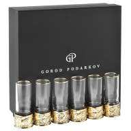 Подарочный набор стопок ТИГР, МЕДВЕДЬ, БУЙВОЛ (6 шт) GP-13000389 - Подарочный набор стопок ТИГР, МЕДВЕДЬ, БУЙВОЛ (6 шт) GP-13000389