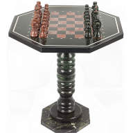 Шахматный стол из камня КЛАССИКА AZY-7825 - Шахматный стол из камня КЛАССИКА AZY-7825