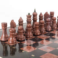 Шахматный стол из камня КЛАССИКА AZY-7825 - Шахматный стол из камня КЛАССИКА AZY-7825
