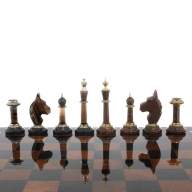 Шахматы из обсидиана КЛАССИКА AZY-122353 - Шахматы из обсидиана КЛАССИКА AZY-122353