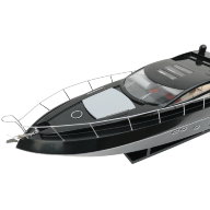 Модель яхты Sunseeker Predator 64 black CM0083PB-90 - Модель яхты Sunseeker Predator 64 black CM0083PB-90