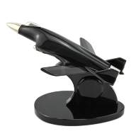 Сувенир из обсидиана САМОЛЁТ С ЧАСАМИ AZRK-1450-935 - Сувенир из обсидиана САМОЛЁТ С ЧАСАМИ AZRK-1450-935