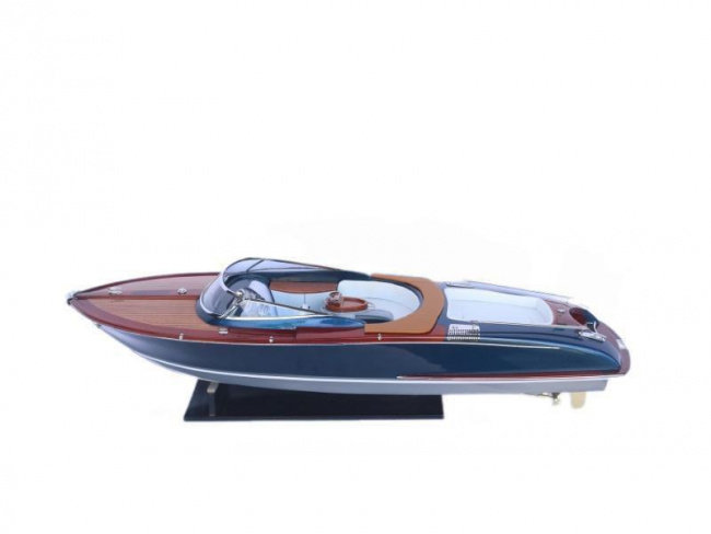 Модель катера RIVA AQUARIVA DARK BLUE GREY SB0055P-90D