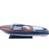 Модель катера RIVA AQUARIVA DARK BLUE GREY SB0055P-90D - Модель катера RIVA AQUARIVA DARK BLUE GREY SB0055P-90D