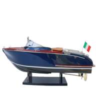 Модель катера RIVA AQUARIVA DARK BLUE GREY SB0055P-90D - Модель катера RIVA AQUARIVA DARK BLUE GREY SB0055P-90D