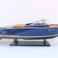 Модель катера RIVA AQUARIVA DARK BLUE GREY SB0055P-90D - Модель катера RIVA AQUARIVA DARK BLUE GREY SB0055P-90D