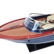 Модель катера RIVA AQUARIVA DARK BLUE GREY SB0055P-90D - Модель катера RIVA AQUARIVA DARK BLUE GREY SB0055P-90D