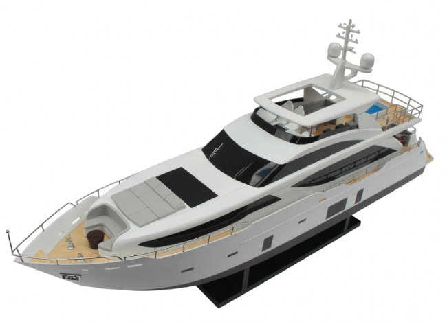 Модель яхты PRINCESS SUPERYACHTS 30M White Blac SB2405P 