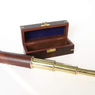 Подзорная труба в деревянном футляре NA-2028 - Подзорная труба в деревянном футляре NA-2028