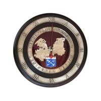 Часы настенные КАРТА ЛЕНИНГРАДСКОЙ ОБЛАСТИ GT-19-364