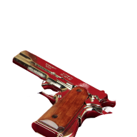 Макет. Пистолет автоматический Кольт- 45 калибр (Colt M1911A1), хромированный DE-6312-BOX - Макет. Пистолет автоматический Кольт- 45 калибр (Colt M1911A1), хромированный DE-6312-BOX
