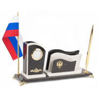 Настольный письменный набор с флагом России AZY-7843