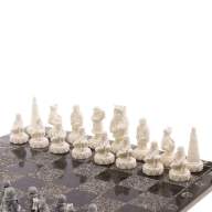 Шахматы из камня СЕВЕРНЫЕ НАРОДЫ AZY-124742 - Шахматы из камня СЕВЕРНЫЕ НАРОДЫ AZY-124742