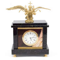 Часы из камня ДВУГЛАВЫЙ ОРЁЛ AZY-6498 - Часы из камня ДВУГЛАВЫЙ ОРЁЛ AZY-6498