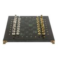 Шахматы подарочные из камня змеевик СТАУНТОН 072-130665 - Шахматы подарочные из камня змеевик СТАУНТОН 072-130665