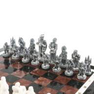Шахматы подарочные из камня СРЕДНЕВЕКОВЬЕ AZY-123370 - Шахматы подарочные из камня СРЕДНЕВЕКОВЬЕ AZY-123370