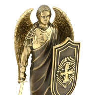 Статуэтка из бронзы АРХАНГЕЛ МИХАИЛ на подставке из оникса AZRK-1350966 - Статуэтка из бронзы АРХАНГЕЛ МИХАИЛ на подставке из оникса AZRK-1350966